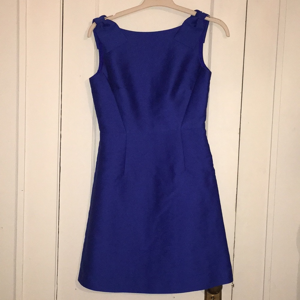 Kate Spade Bow Shoulder A Line Cocktail Dress